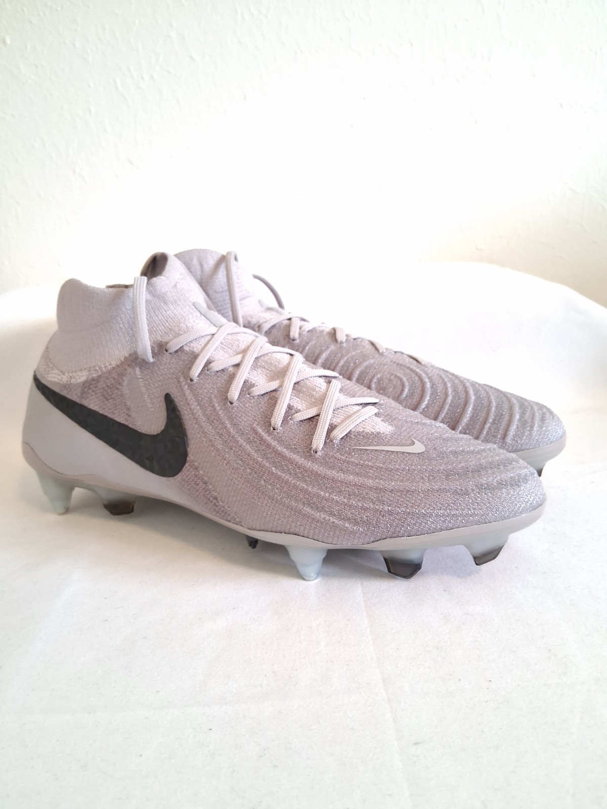 Nike Phantom Luna 2 Elite SG Pro AC Grey HF4363-001 Soccer Cleats Mens Size 8