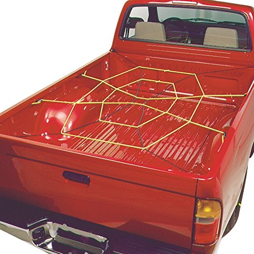 6141 Zip Net Adjustable Cargo Net, Black/Yellow