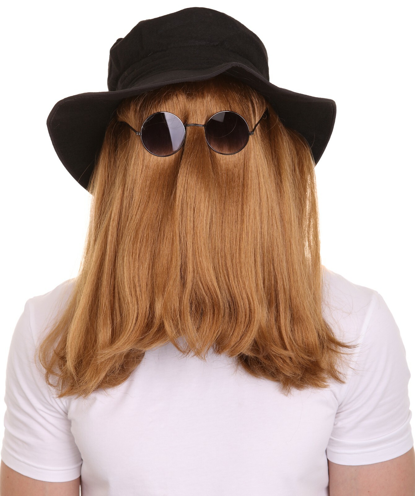 Cousin Creature Wig Halloween Costume – Hat & Glasses Cosplay Hairpiece