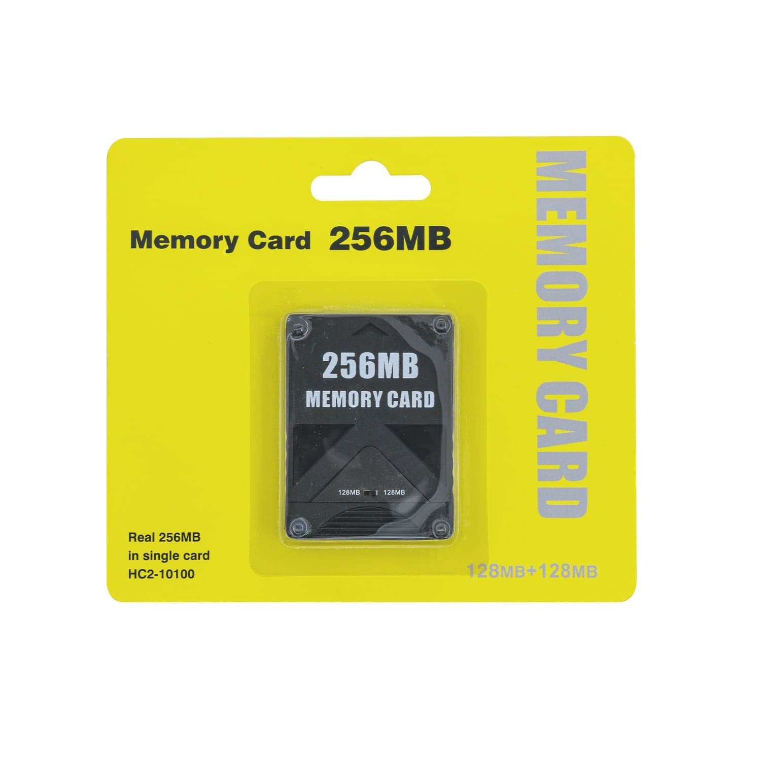 Mcbazel 256MB Memory Card for PlayStation 2, High Speed Game Black