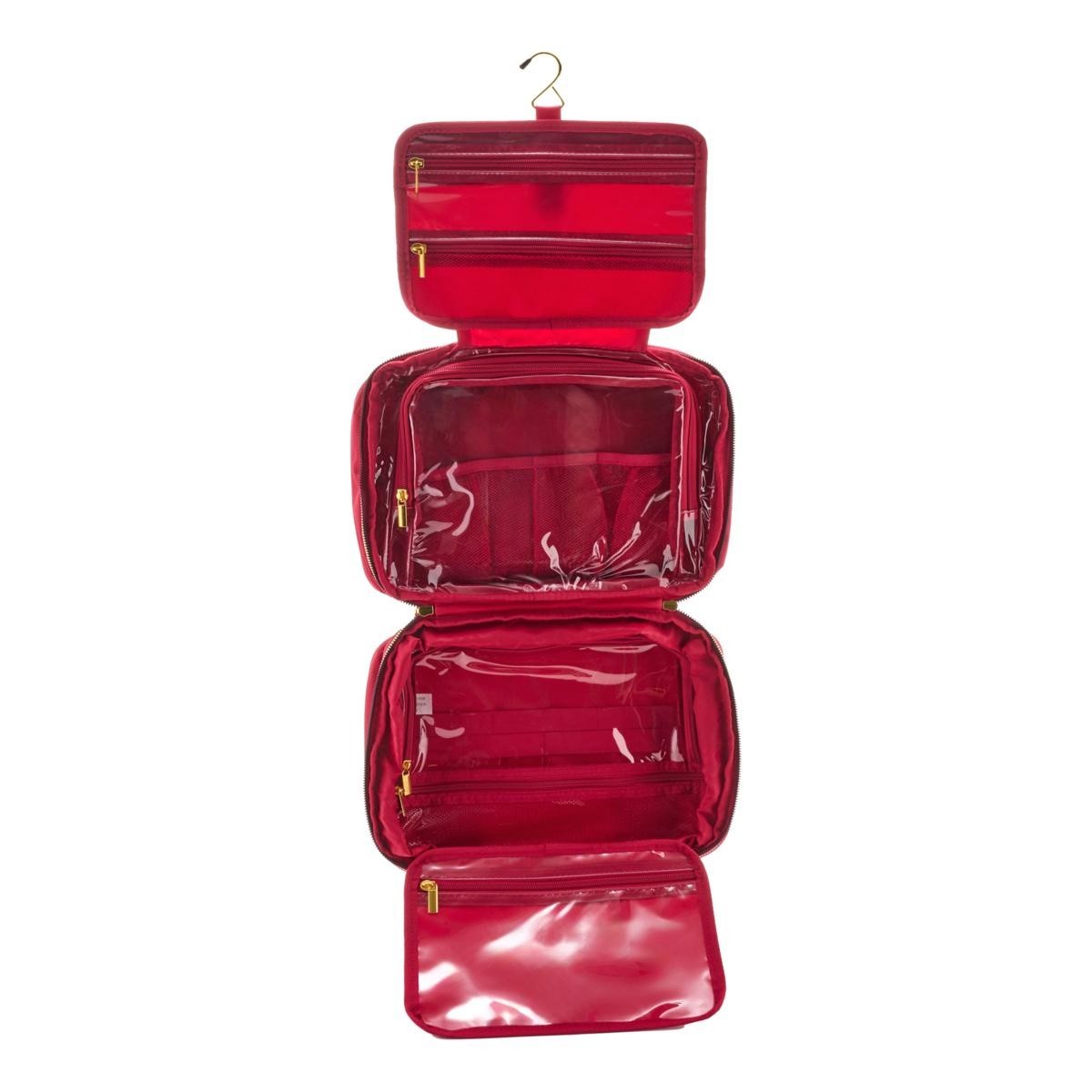 Joy Clean & Chic 2 Pack Chocolate & Cream / Chocolate Expandable Toiletry Cases