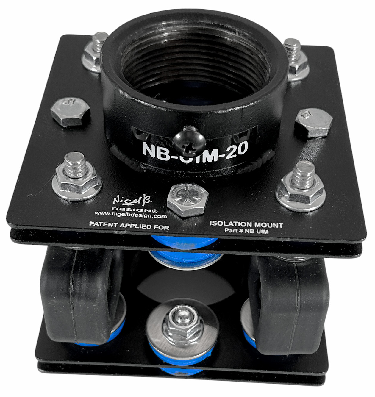Nigel B Design NB-UIM-20 Anti-Vibration Isolation Adapter - Pole Mount Projector