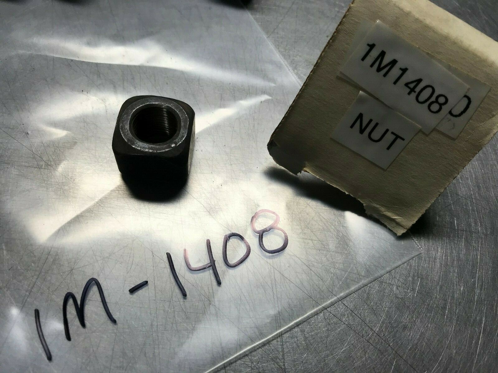 1M1408  GENUINE OEM  CAT  TRACK NUT  QTY of 2 Nuts  Caterpillar  1M-1408