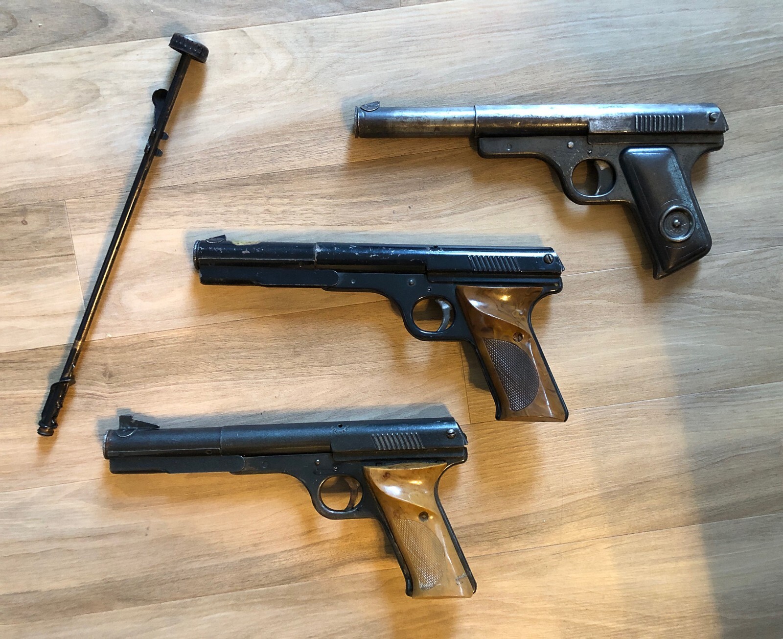Vintage Daisy BB Pistols For Parts or Repair - Lot of 3