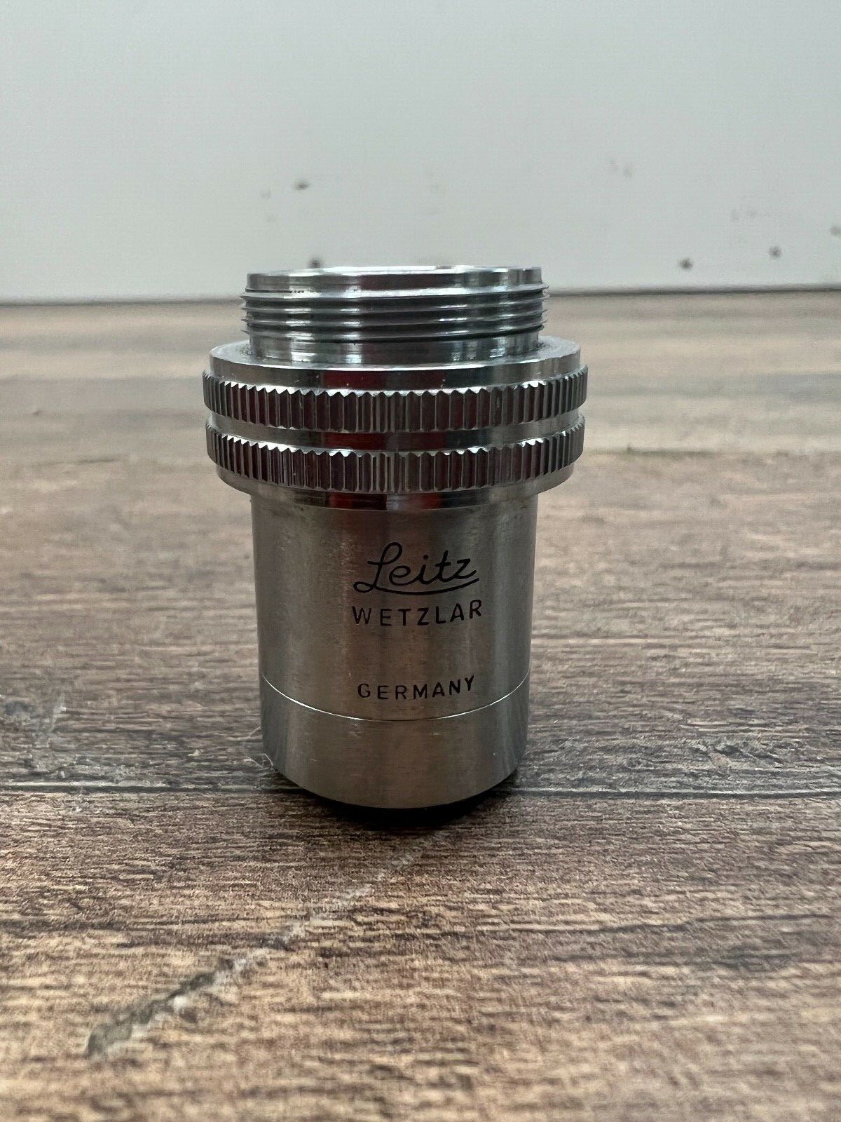 Leitz Microscope Objective 170mm Lens 2.5/0.07