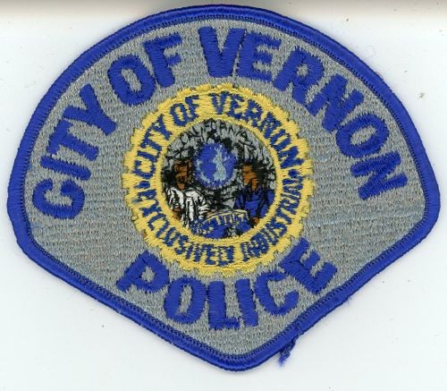 CALIFORNIA CA VERNON POLICE NICE SHOULDER PATCH SHERIFF
