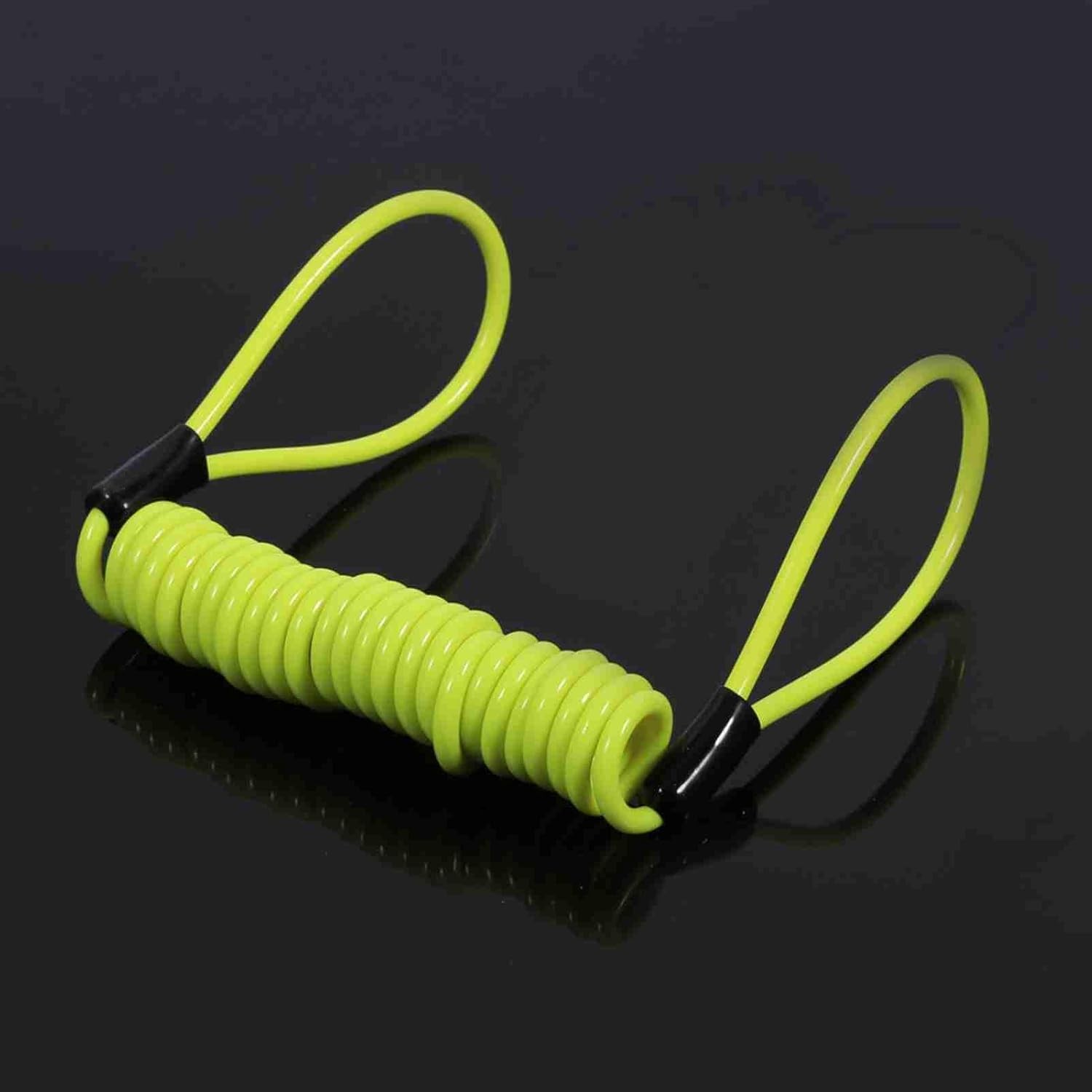 Motorcycle Reminder Cable, Bike Alarm Disc Lock Antitheft Security Spring Remind