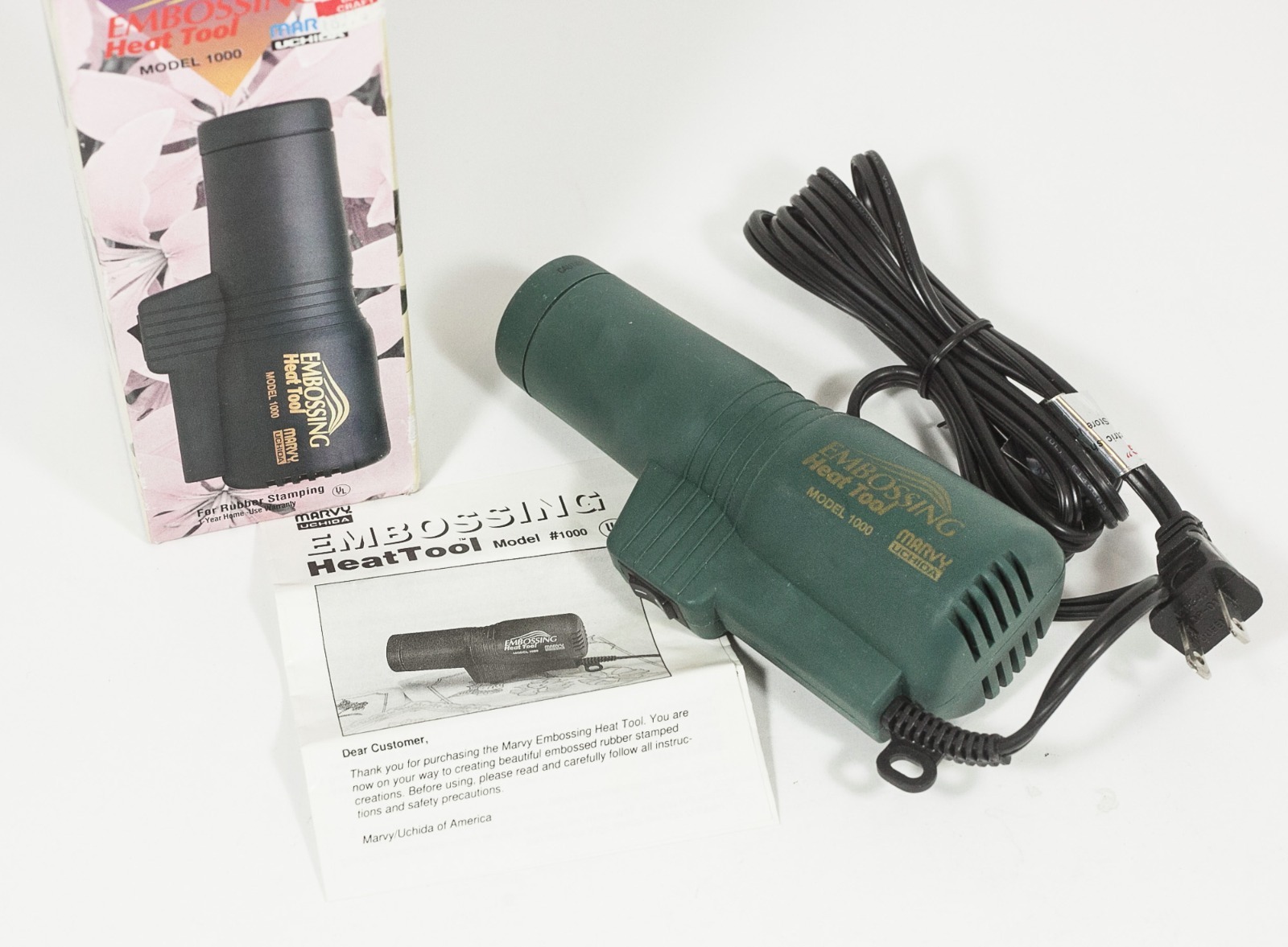 Marvy Uchida Embossing Heat Tool Marvy Uchida Model 1000 With Box