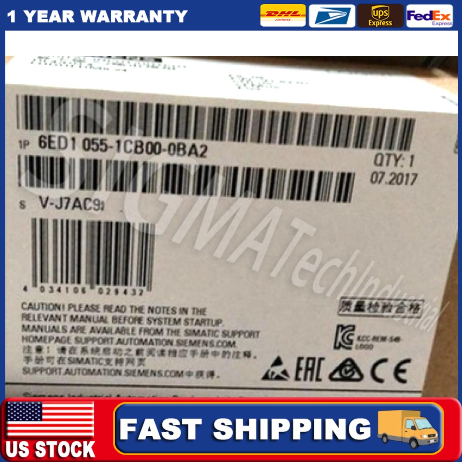 New Siemens 6ED1 055-1CB00-0BA2 6ED1055-1CB00-0BA2 LOGO! DM8 24 US FREE TAX