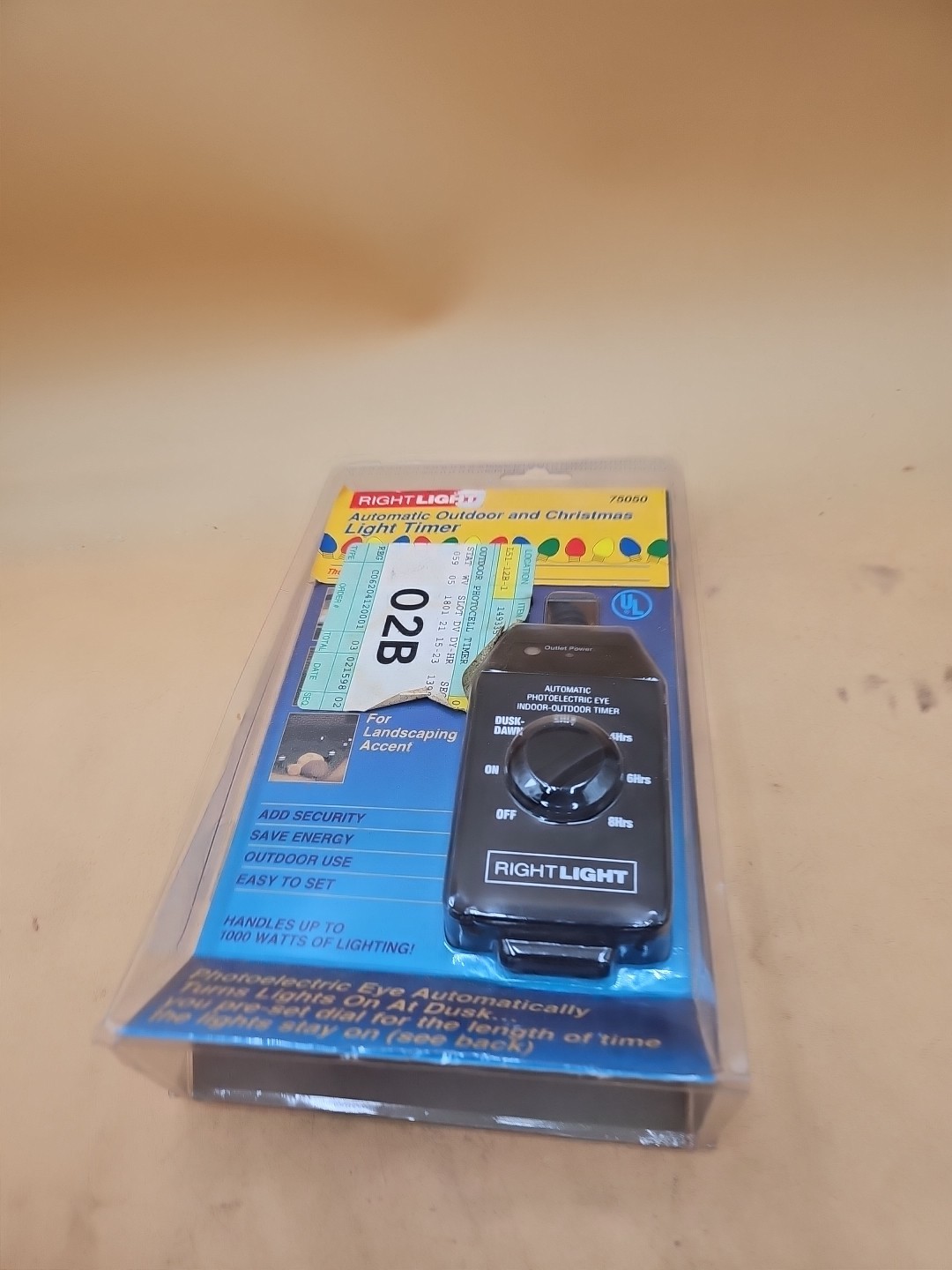 Right Light 75050 Automatic Photoelectric Eye Timer.