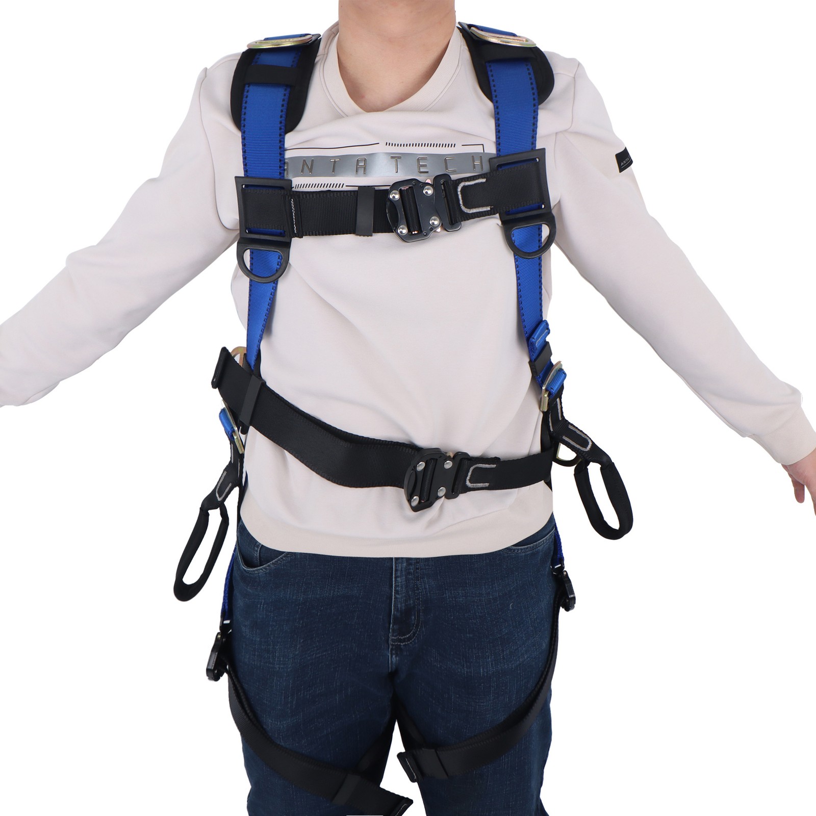 Safety Harness Fall Protection Quick Buckles Construction Full Body Harness