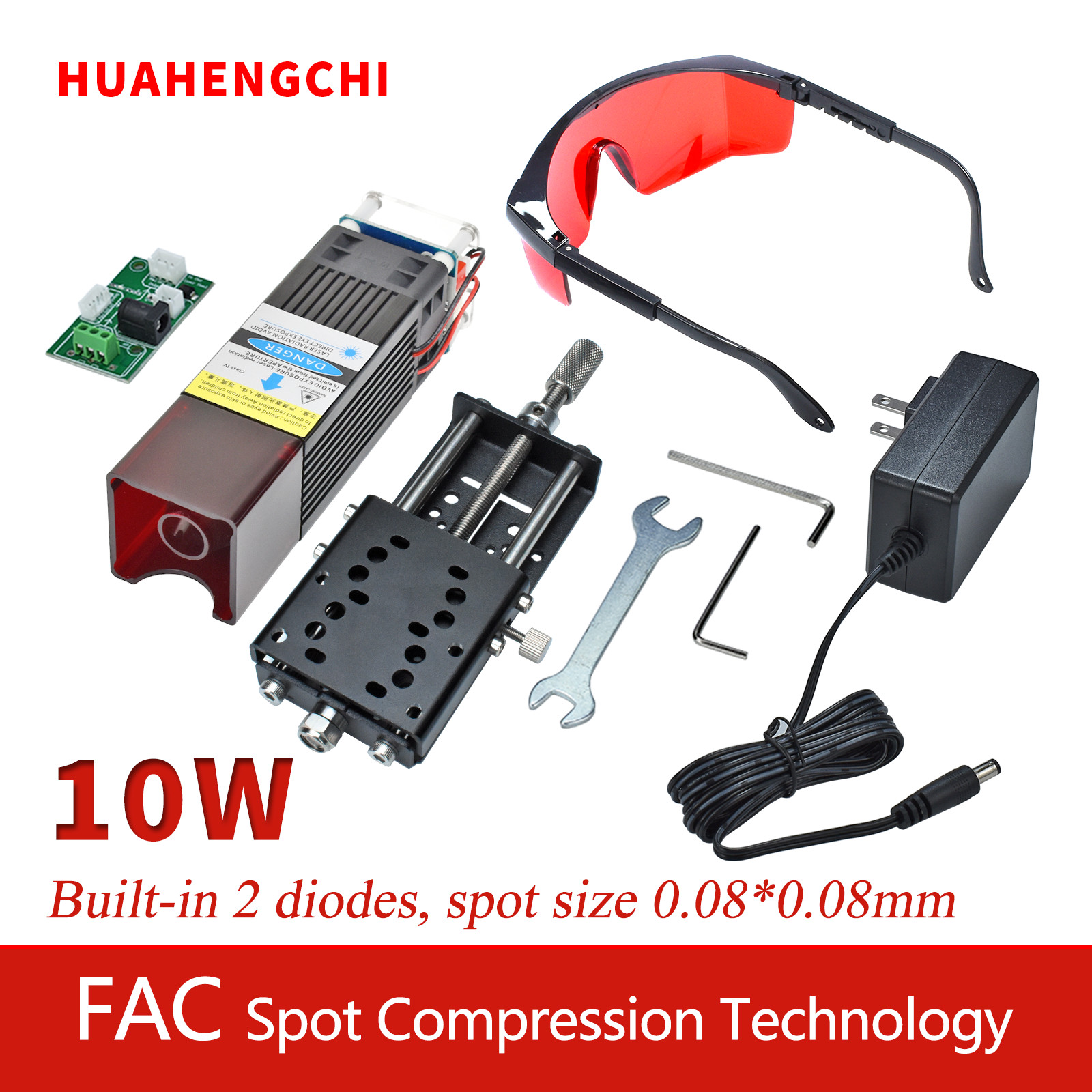 80W Laser Engraver Module Kits 450nm for DIY CNC Laser Engraving Cutting Machine