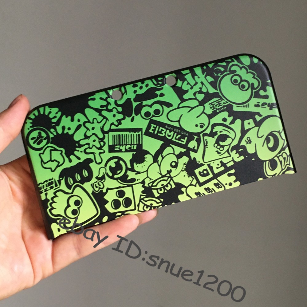 Custom Graffiti Pattern For New Nintendo 3DS XL LL Top Bottom Protective Case