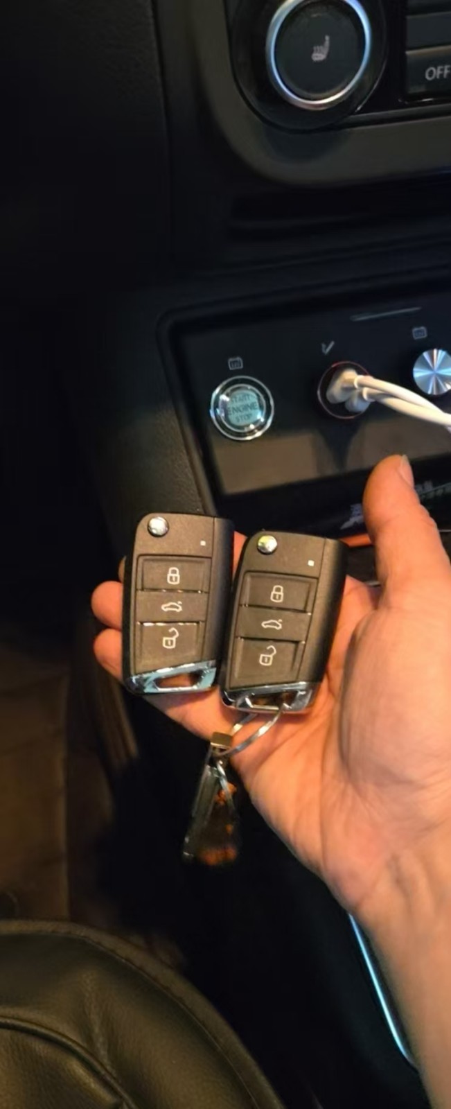 Push start remote start for VW GOLF5 or GOLF6 ,PKE,Special cable