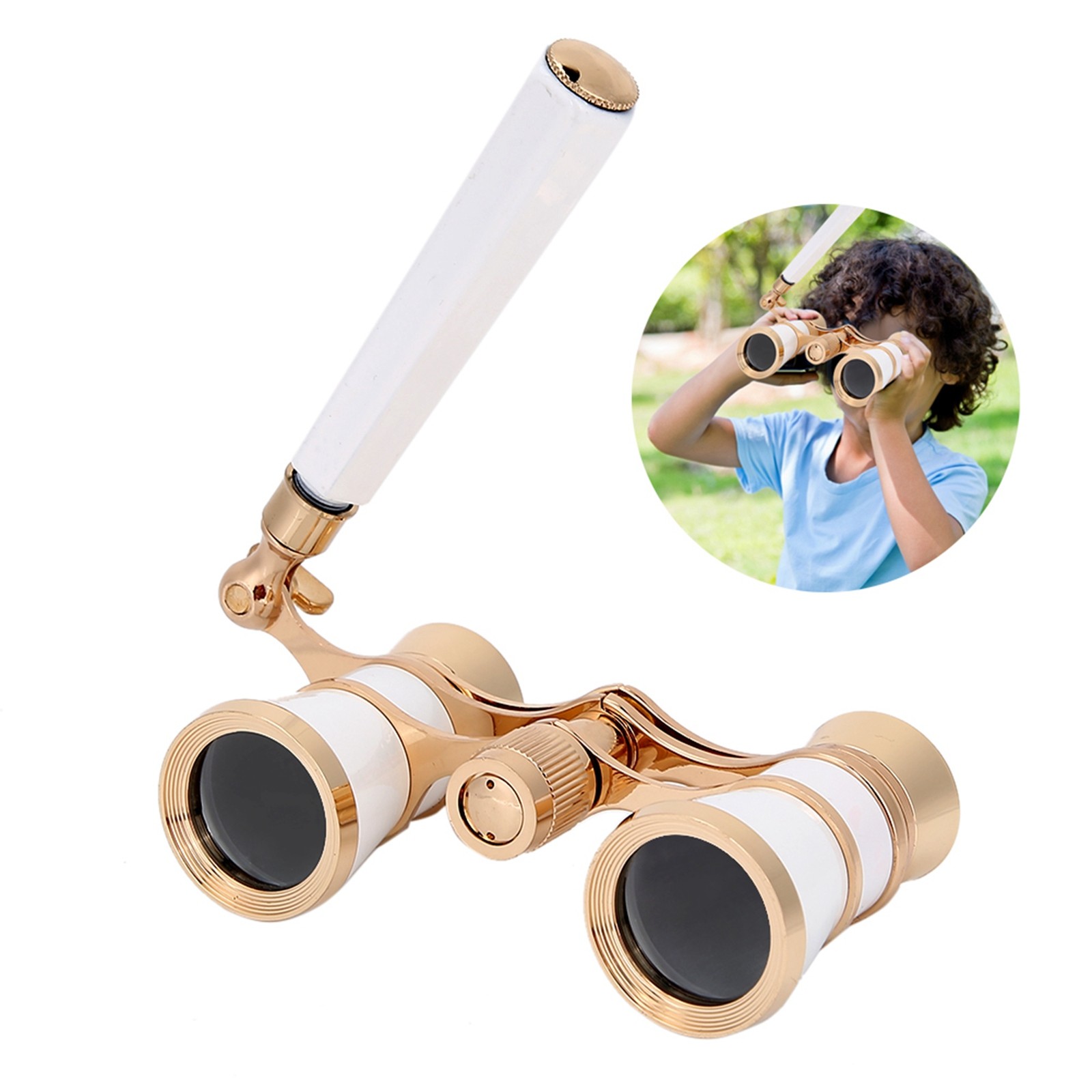 ｀3X25 Opera Binocular For Theater Indoor Viewing