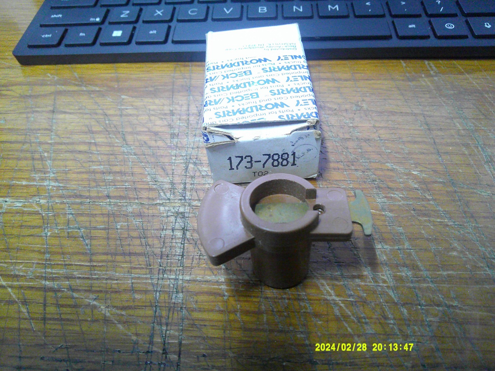 NEW Dist. Rotor, Fits 1987 - 1982 Renault 1.6L & 1.4L Apps.
