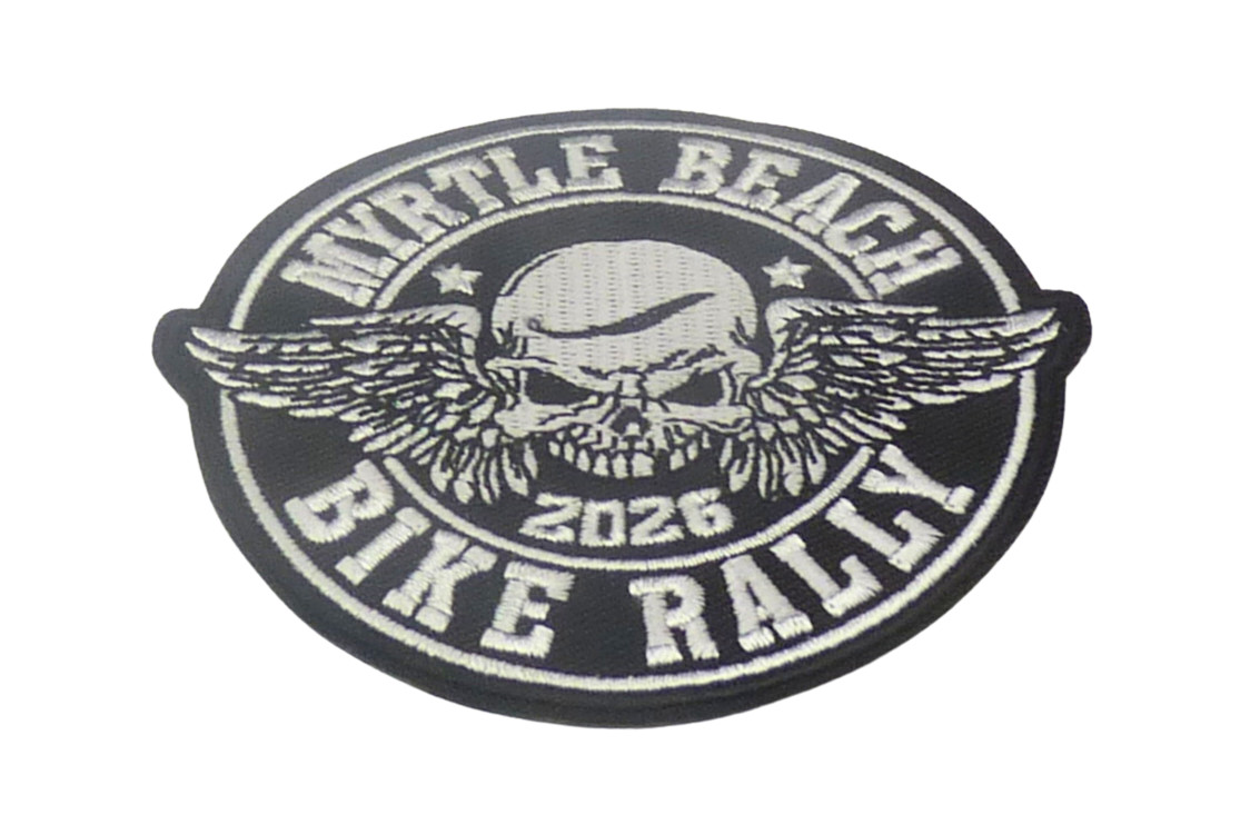 Myrtle Beach 2026 Winged Skull Bike Rally small patch
