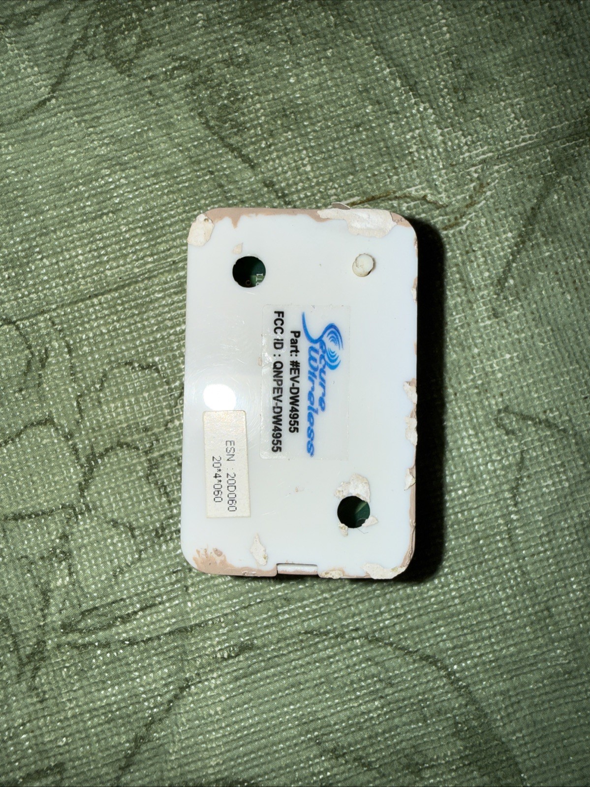DSC Secure Wireless Door/ Window Alarm Sensor #EV-DW4955 433mhz