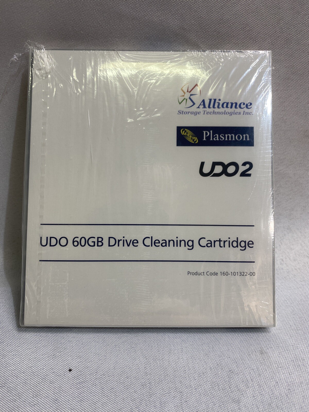 Alliance / Plasmon UDO2 60GB Drive Cleaning Cartridge Media 920-103322, NEW