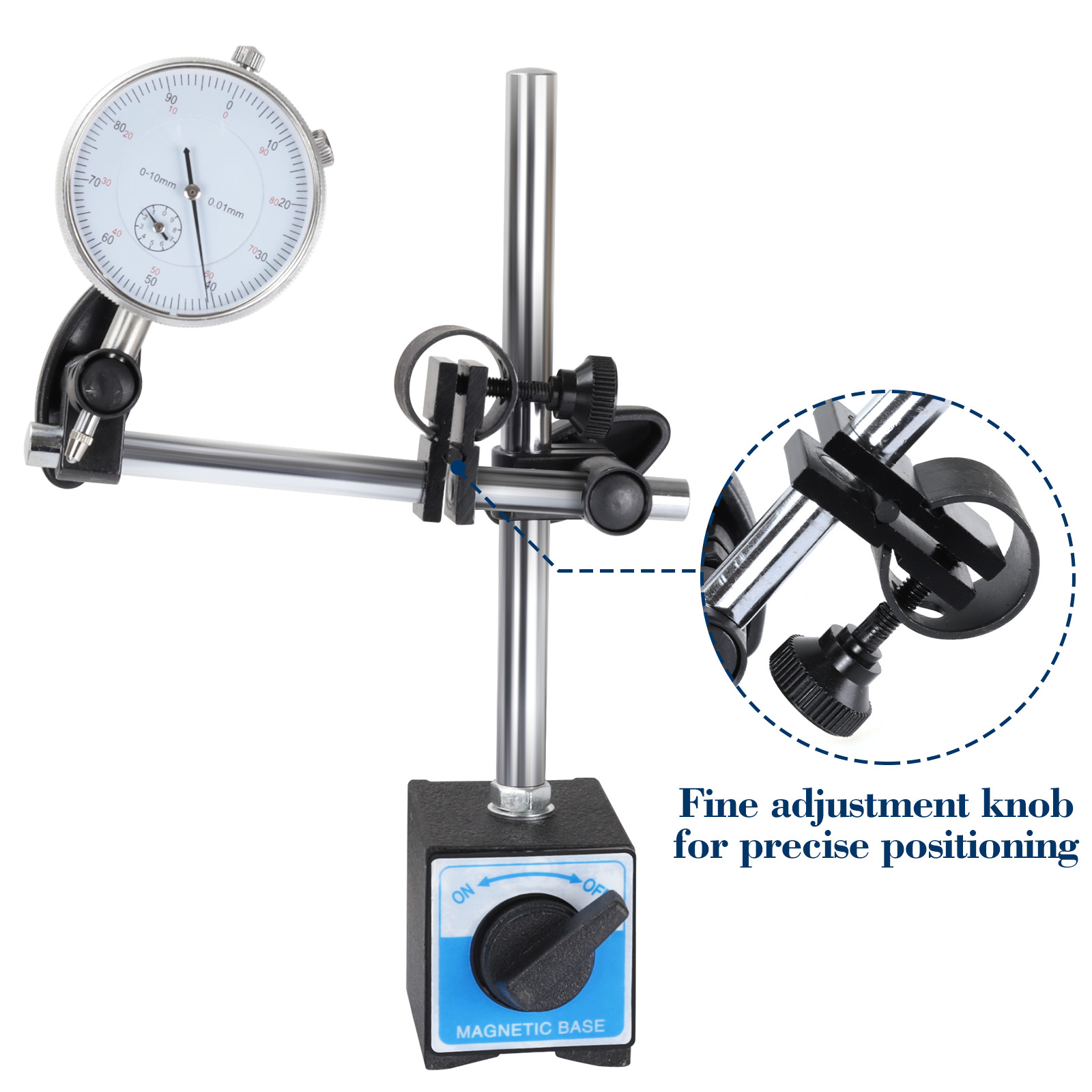 Dial Indicator, Magnetic Base & Point Precision Inspection Set
