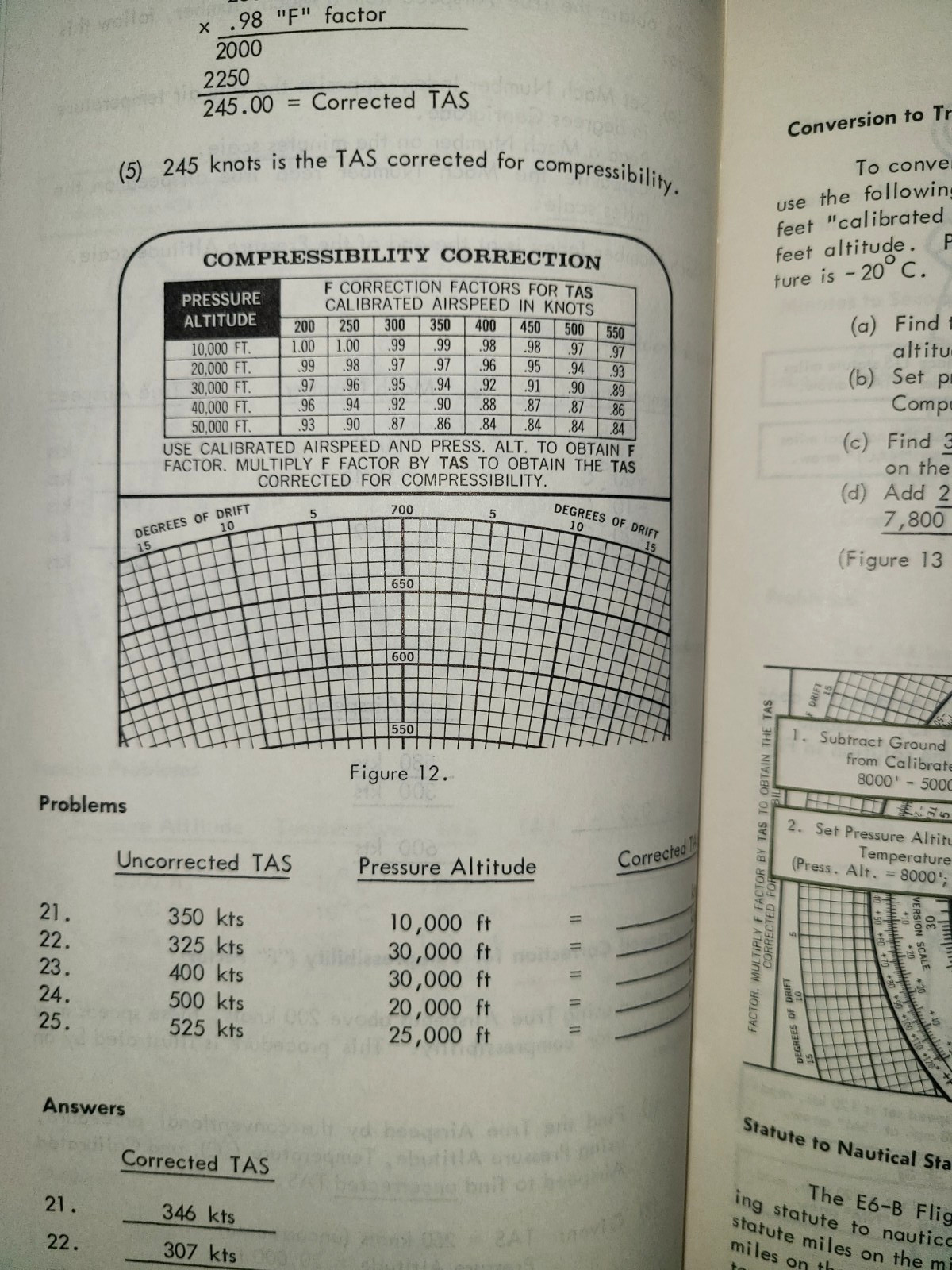 Vtg Aero Products Research # E6-B Flight Computer w instruction manual & case