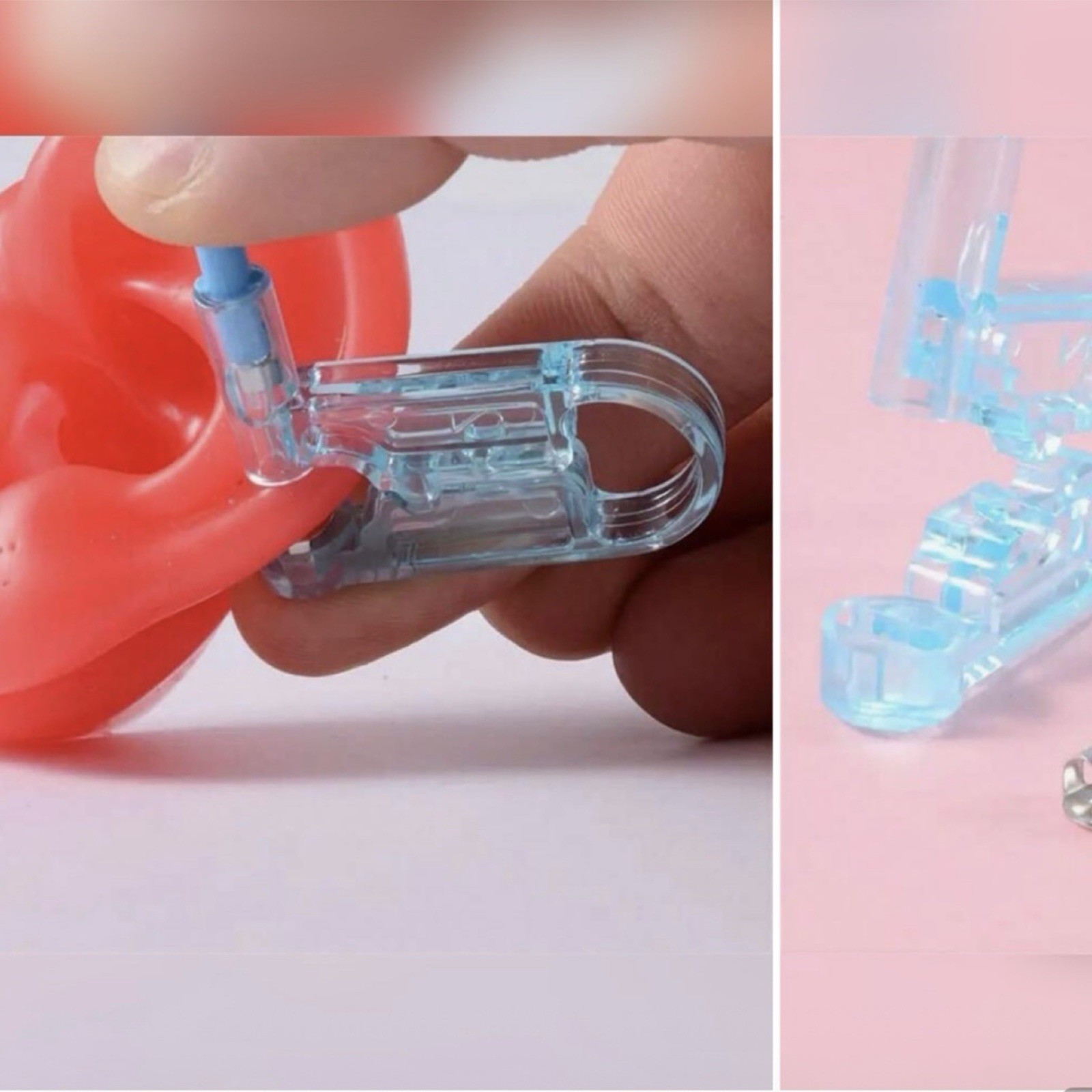 1pc Disposable Ear Piercing Gun Kit with Disinfection Safety Feature