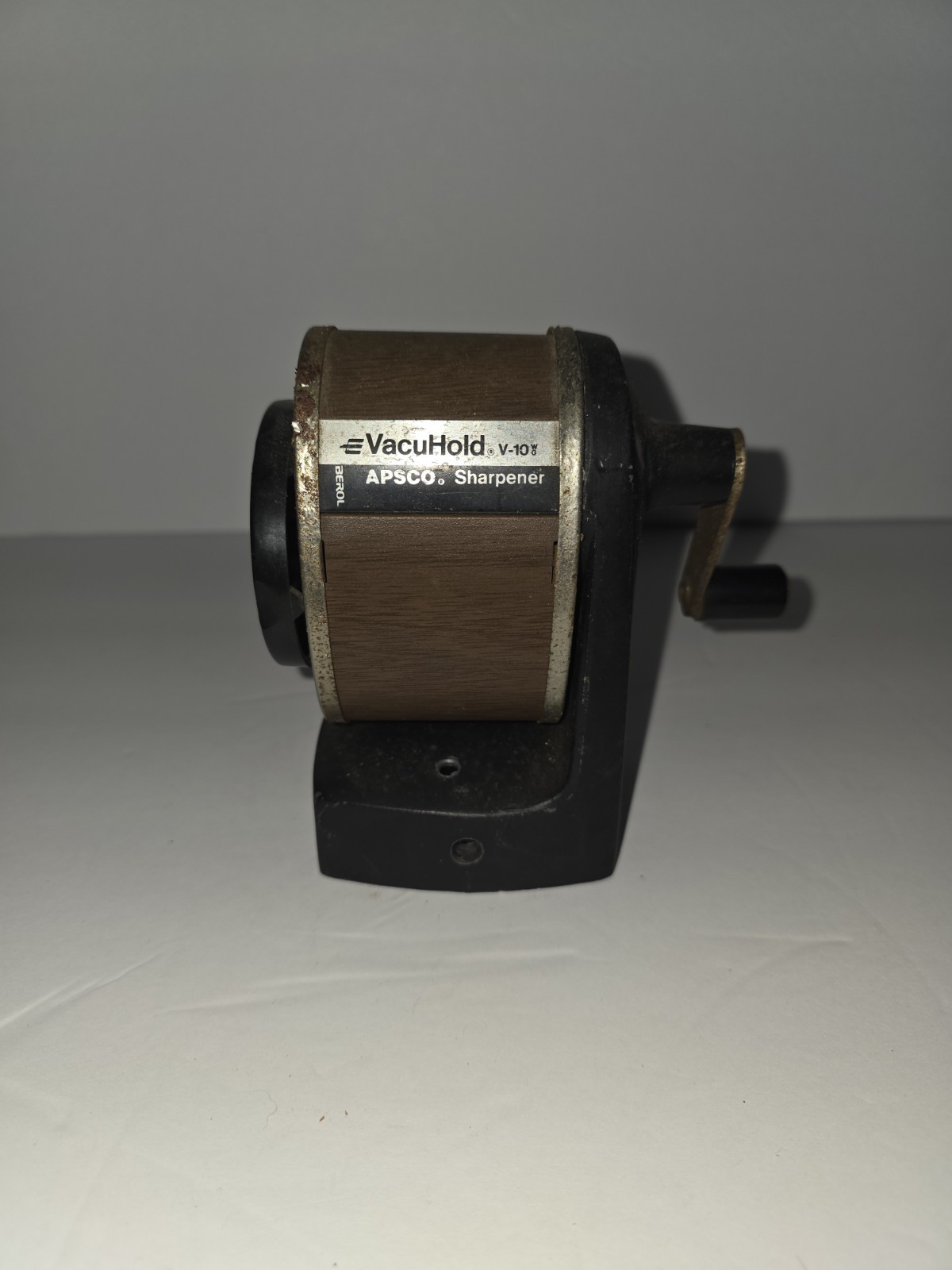 Vintage Berol Premier APSCO Manual Desk Top Pencil Sharpener Collectable