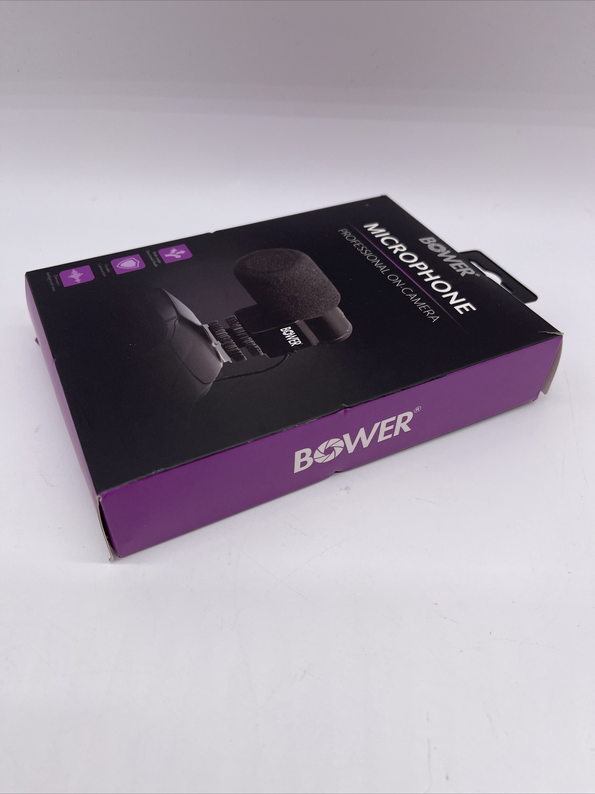 Bower microphone Professional On-Camera Brand New.