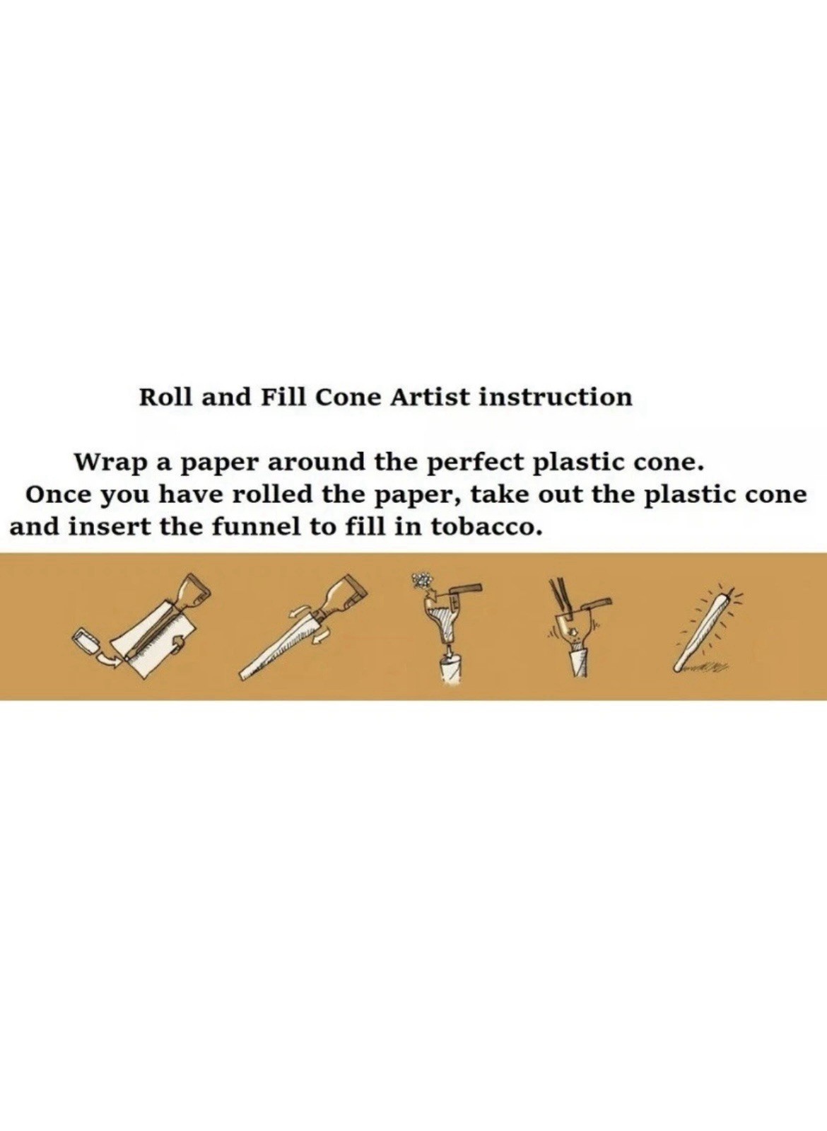 AUTHENTIC Raw Classic KING Size Pre Rolled Cone+cone roller maker filler stuffer