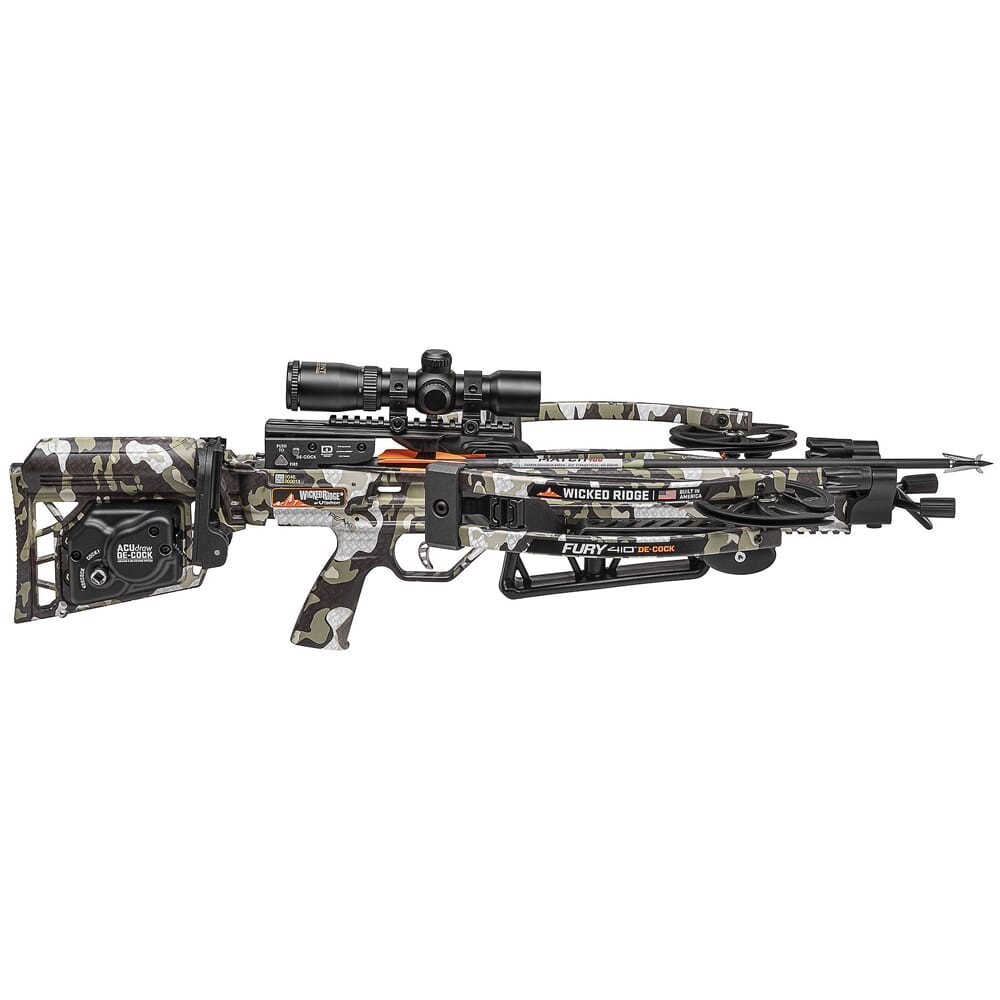 Wicked Ridge Fury 410 De-Cock w/ACUdraw & RangeMaster Pro, Peak XT: WR22060-4518