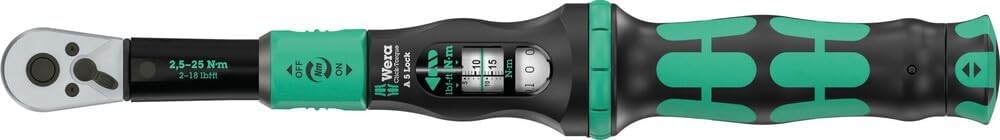 Wera Click-Torque Lock A 5 Torque Wrench (05075690001)