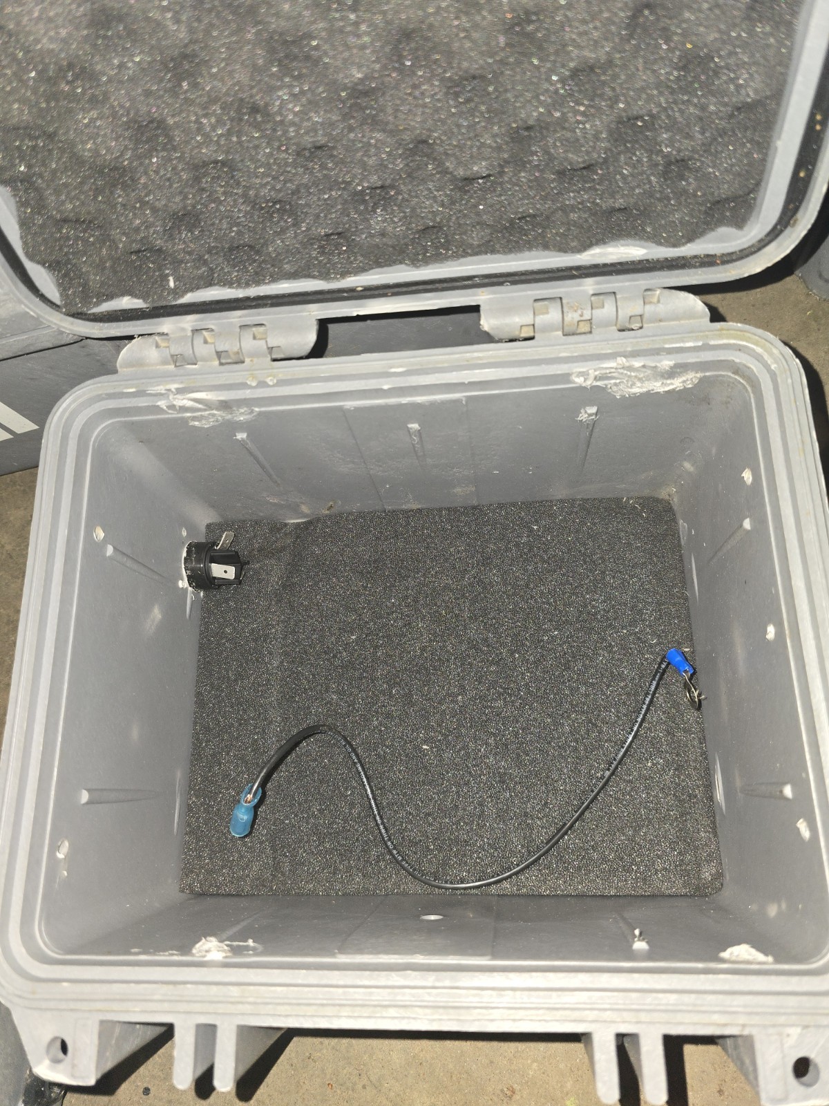 Grey Pelican 1300 Protector Case Foam Watertight Protector USA Made **MODIFIED**