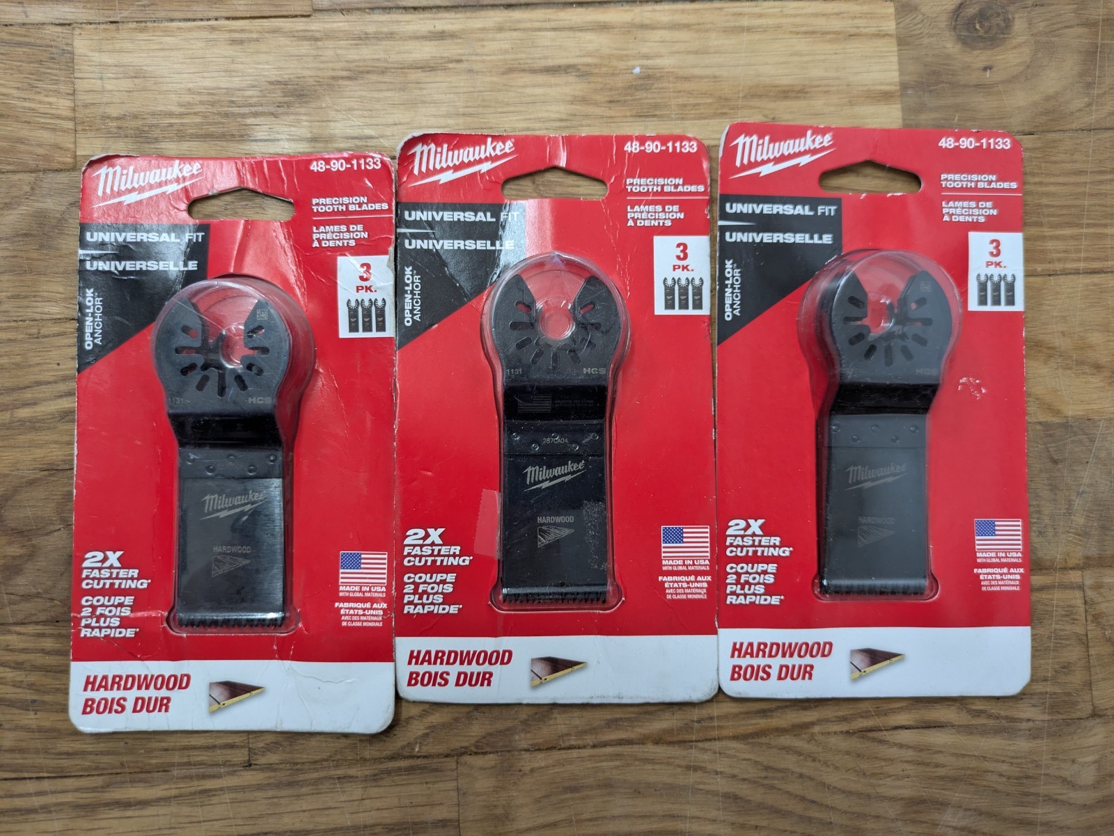 Milwaukee 48-90-1133 Hardwood Cutting Multi-tool Blades