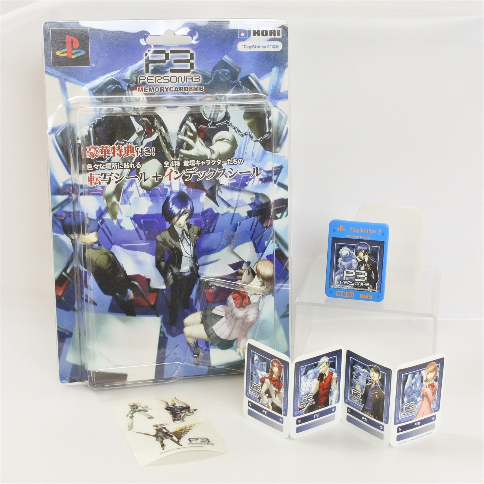 HORI PS2 Playstation 2 PERSONA 3 P3 Memory Card 8MB Boxed 2502