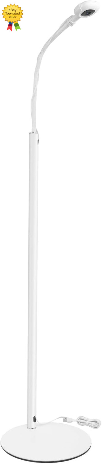 Floor Stand for Baby Monitor Gooseneck Holder Adjustable Height Stable Base