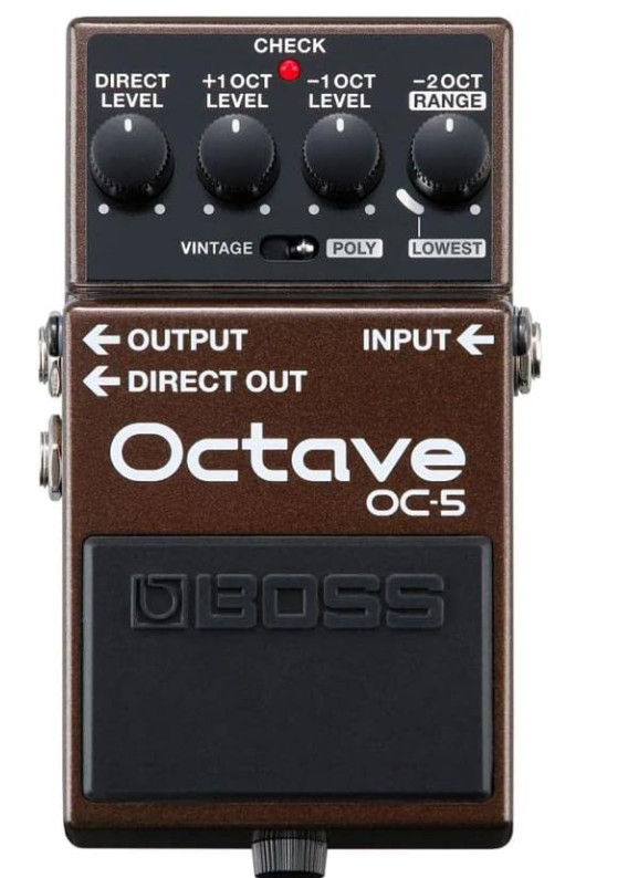 BOSS OC-5 Octave Guitar bass Effect Pedal
