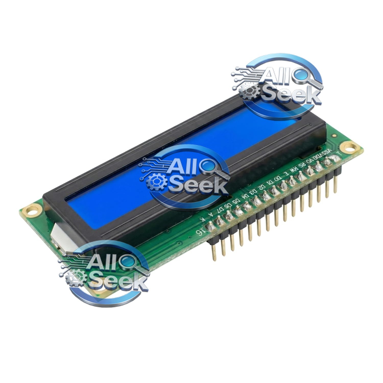 1PC 1602A Blue LCD Display Module LED 1602 Backlight 5V