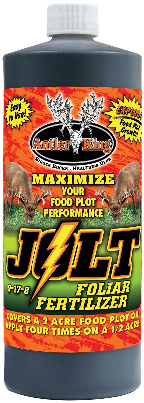 Antler King Jolt 32oz Liquid Deer Food Plot Fertilizer - 32JO