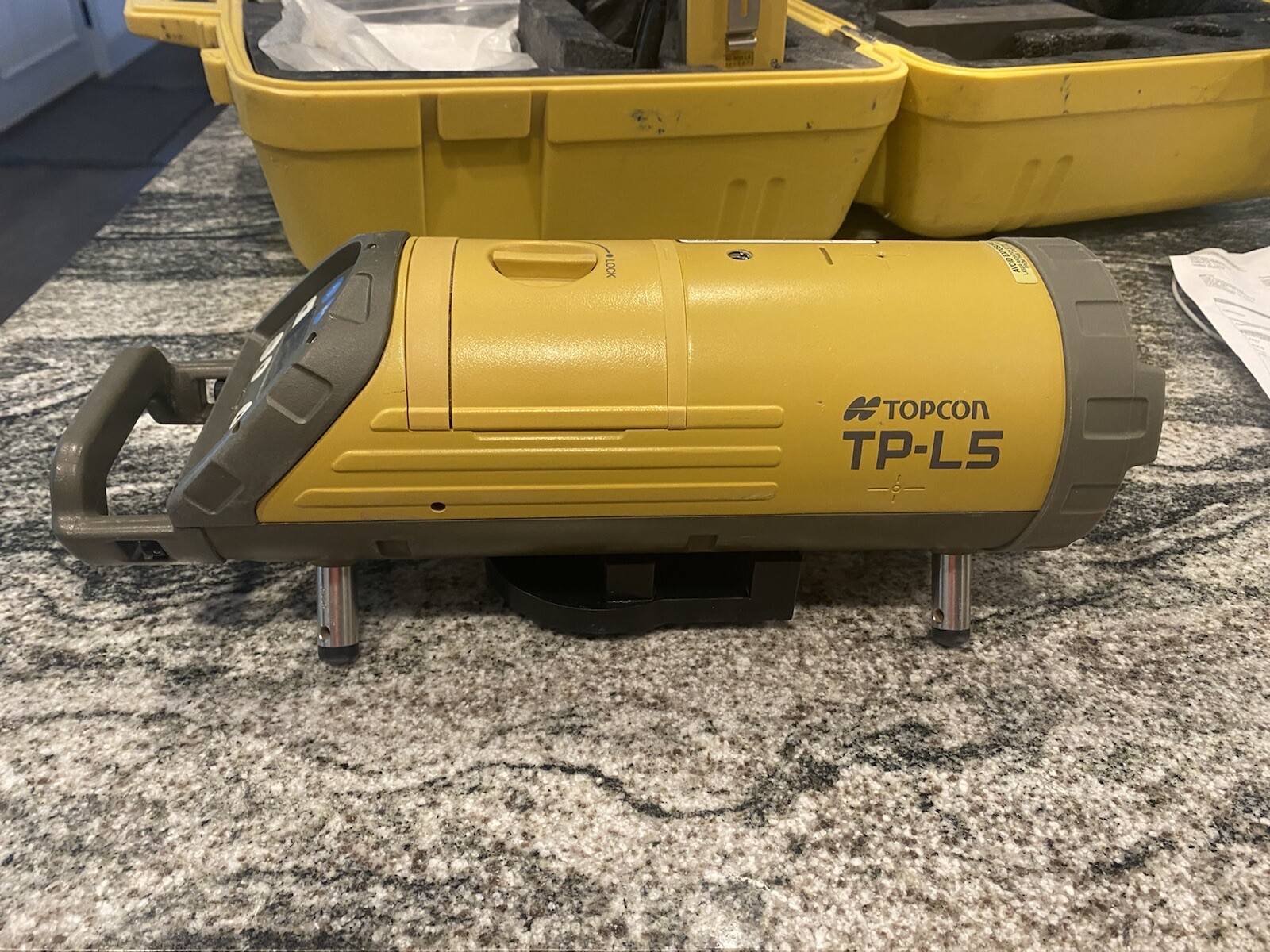 Topcon Red Beam Pipe Laser TP-L5B/L  Model #329560112