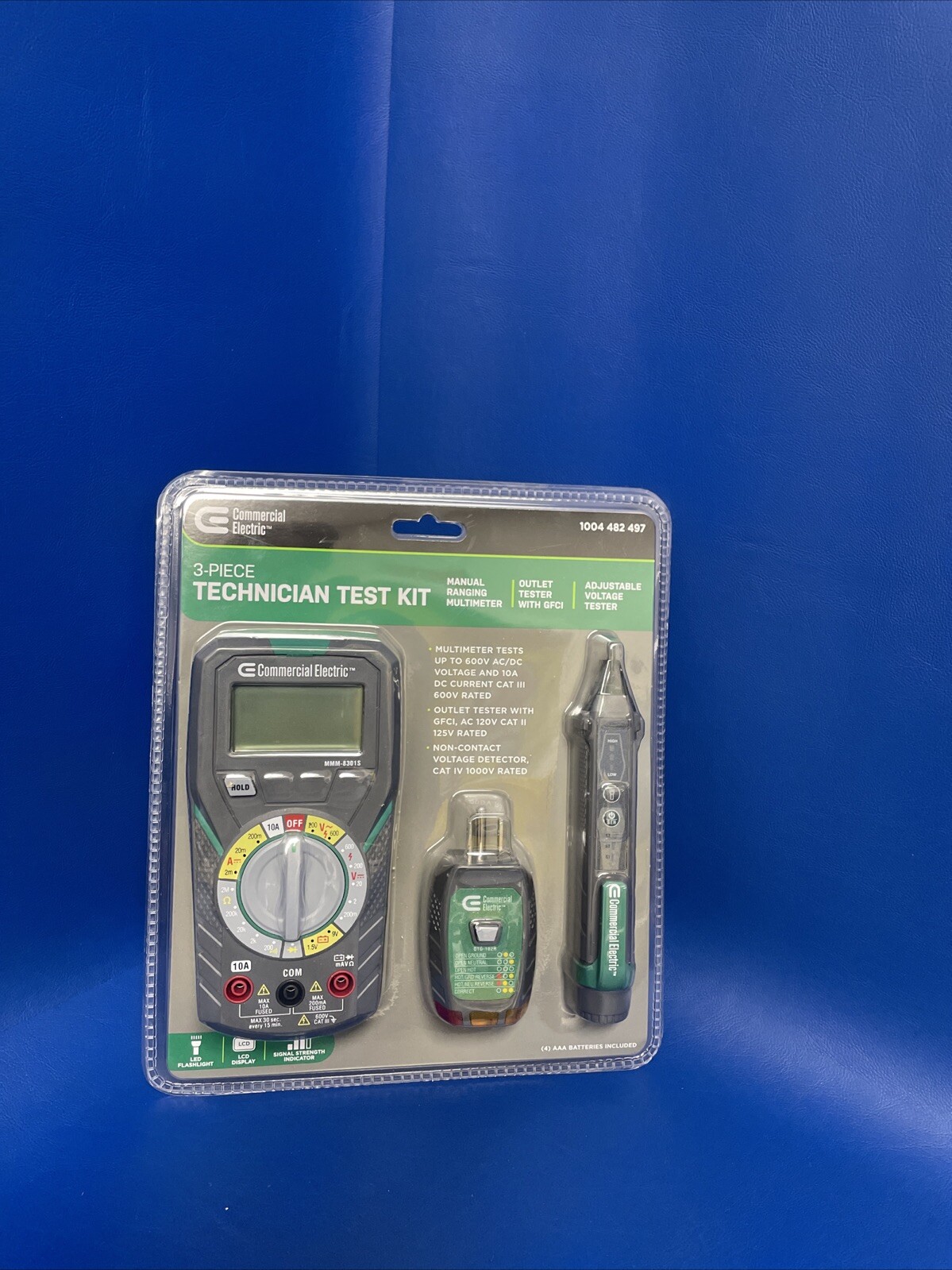 NEW Commercial Electric Technician Maintenance Test Kit/1004482497