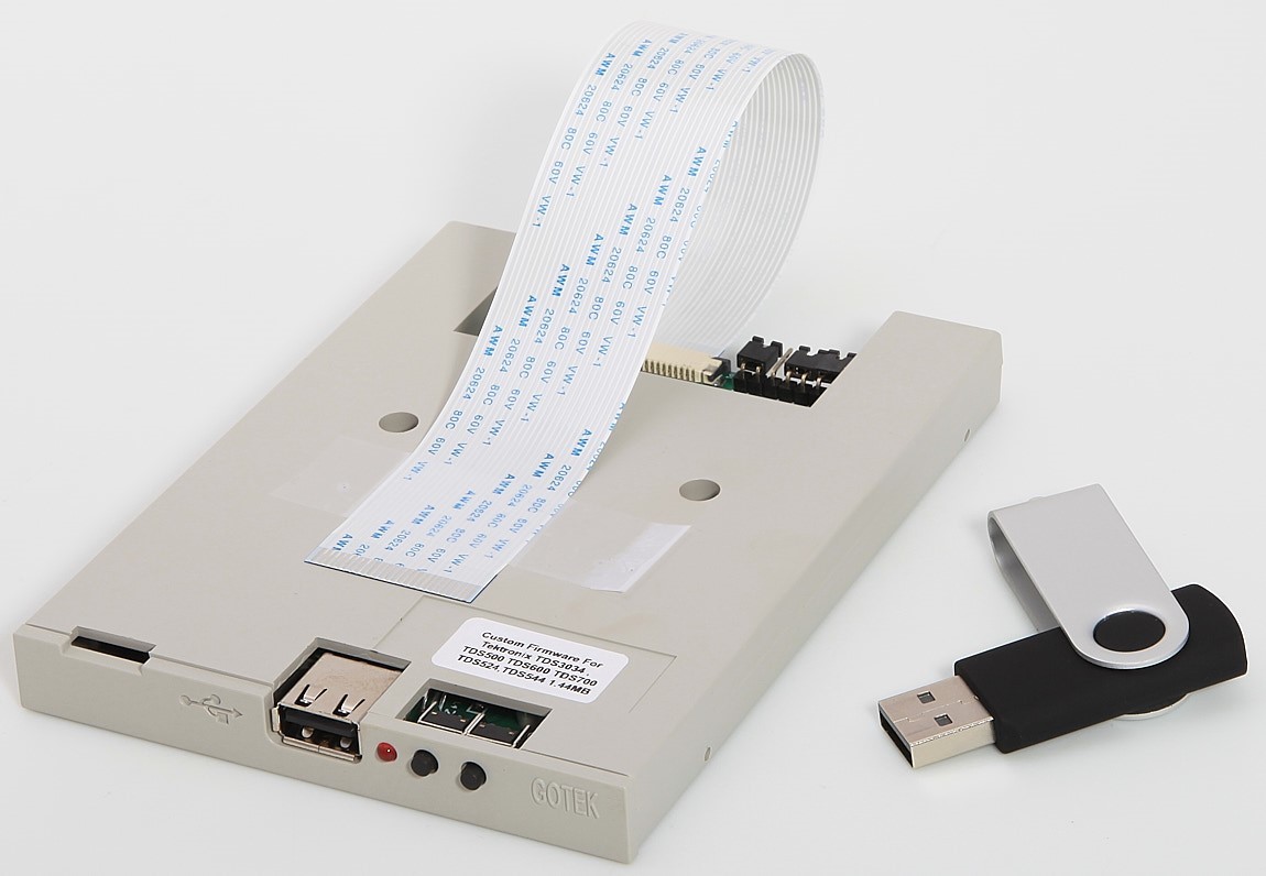 Floppy Drive to USB Upgrade Kit For Tektronix TDS3034 TDS500 TDS600 Oscilloscope