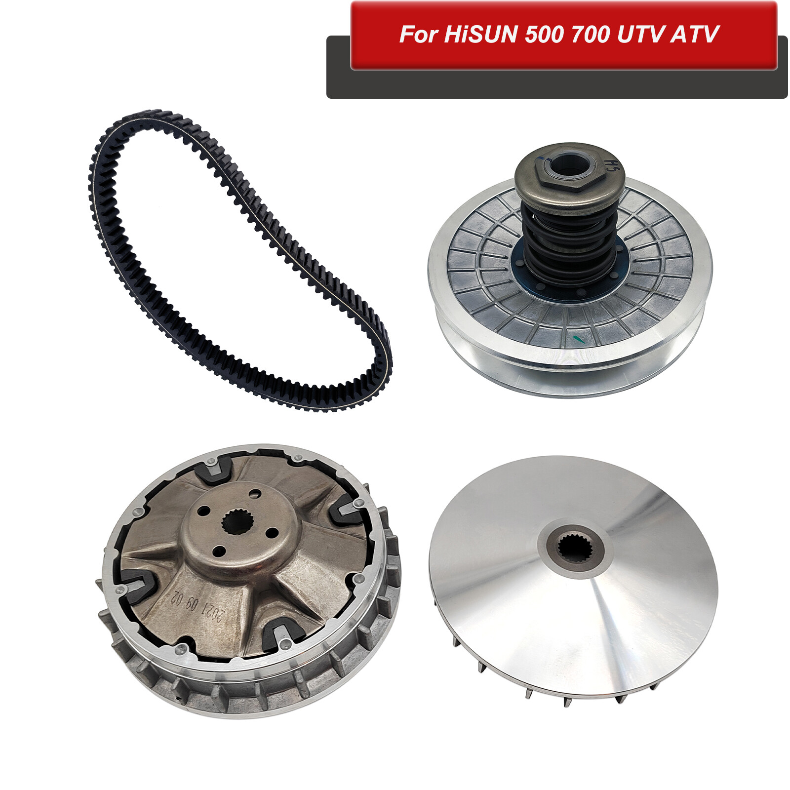 For HiSUN 500 700 Primary Secondary Clutch W/ Belt UTV ATV Coleman MASSIMO US