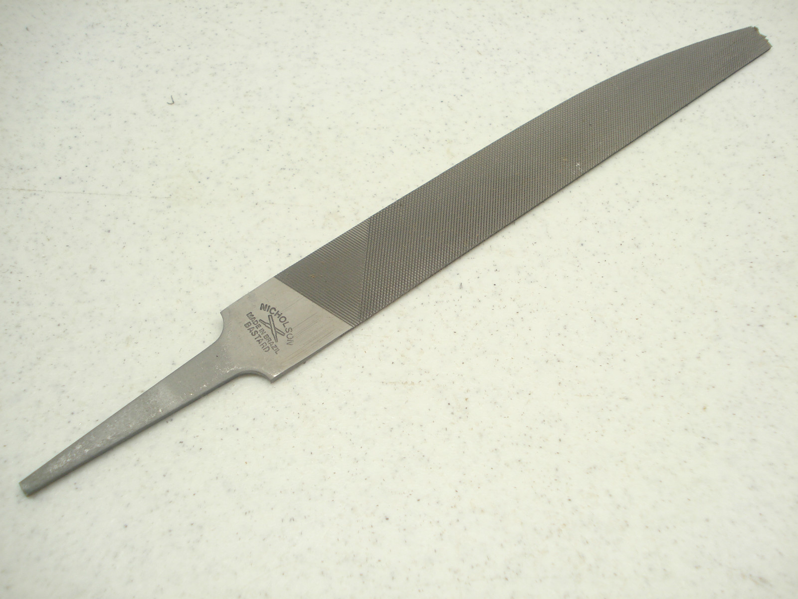 Cooper Nicholson 06804N File 6″ – Knife Bastard Triangular Cut File – One