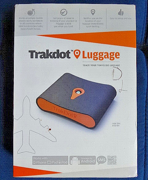 Trakdot - Luggage Locator Flight Baggage Location in your Phone - Open box