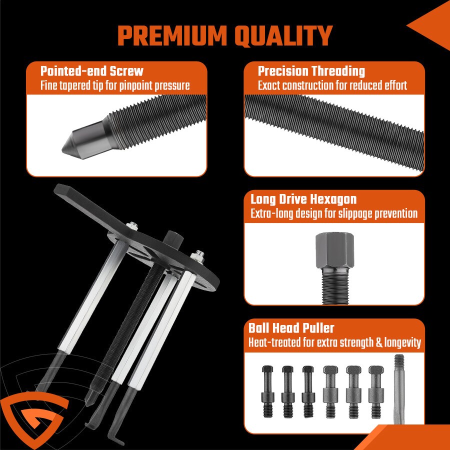 gear puller kit blind hole puller for wheel bearing puller bearing puller set