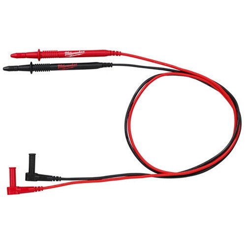 Milwaukee 49-77-1001 1000V/10A Replacement Electrical Test Lead Set, Black & Red