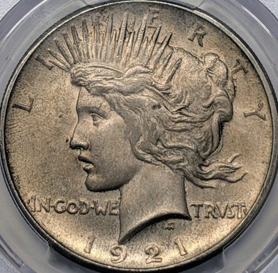 1921 MS64 PCGS Peace