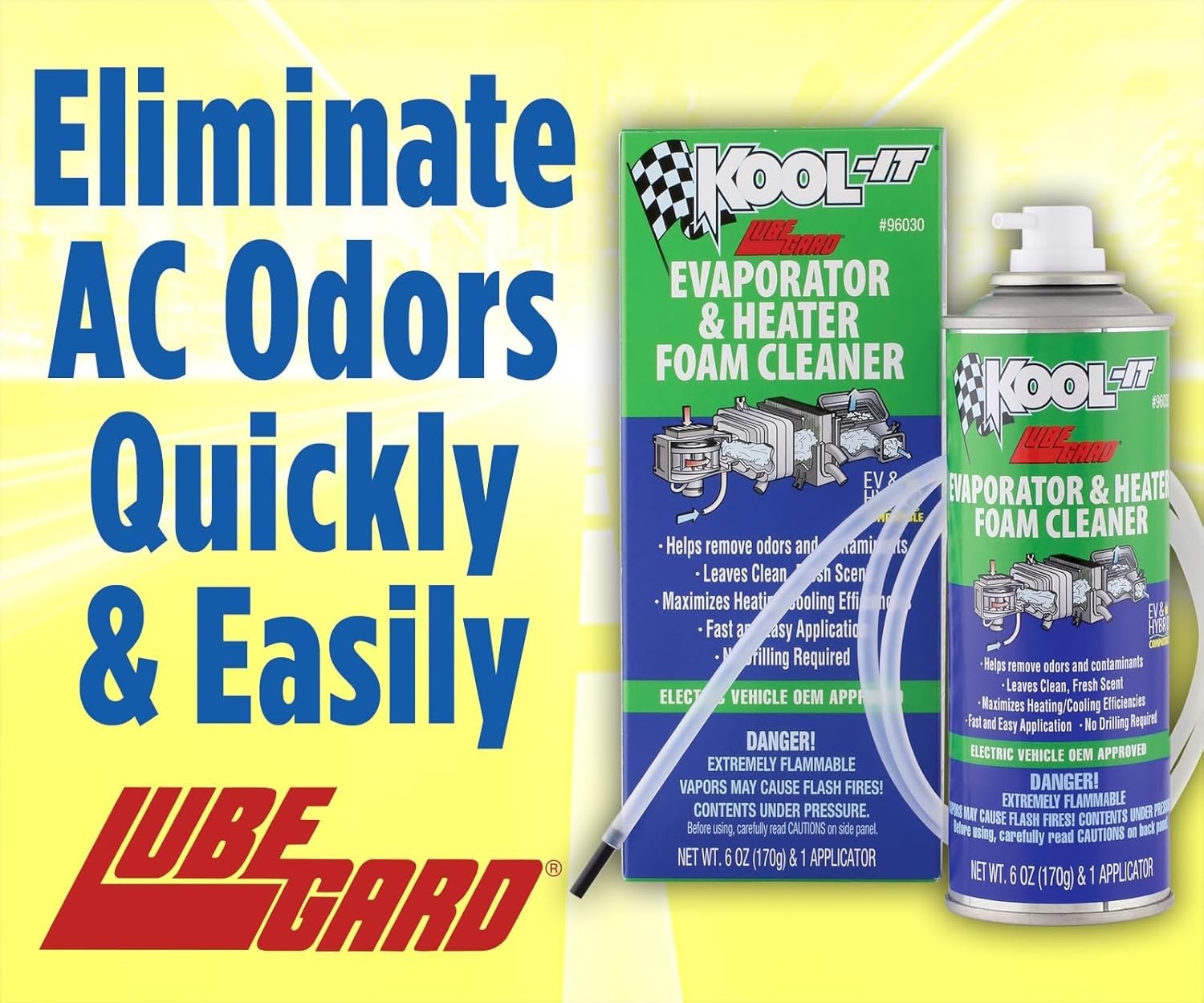 Kool-It Evaporator and Heater Foam Cleaner