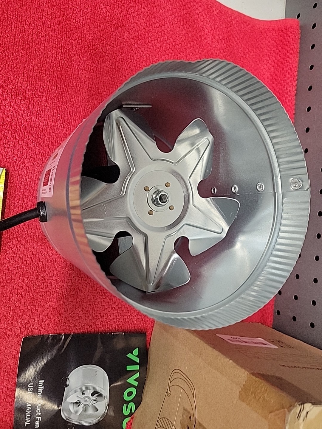 VIVOSUN 6" 240 CFM INLINE DUCT FAN NIOB