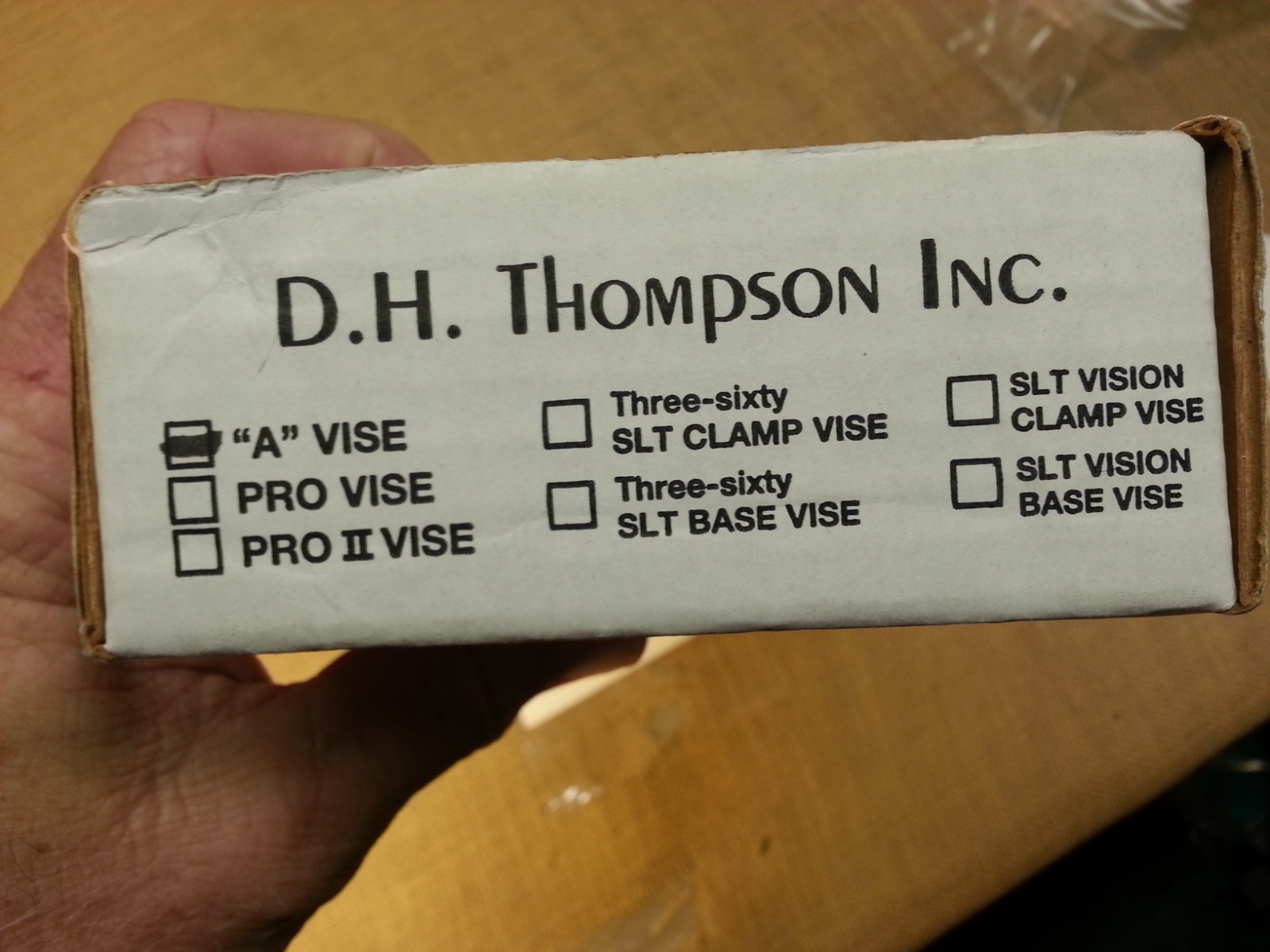 D.H. Thompson "A" Type Fly Tying Vise Kit